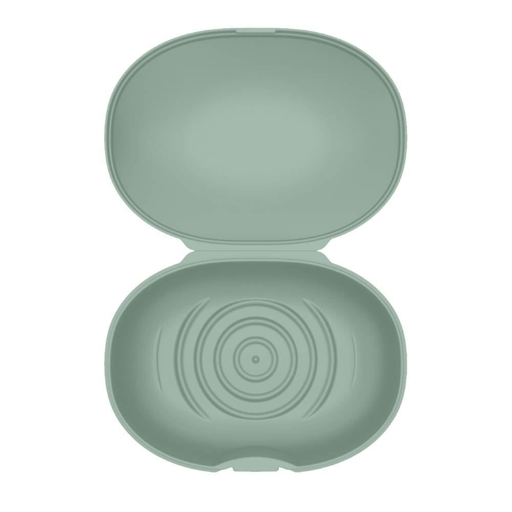 Saboneteira Plástica Soft Ou - Verde 