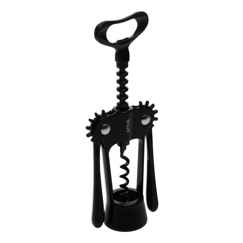 Saca Rolha Chef Pro Preto Wolf 18Cm