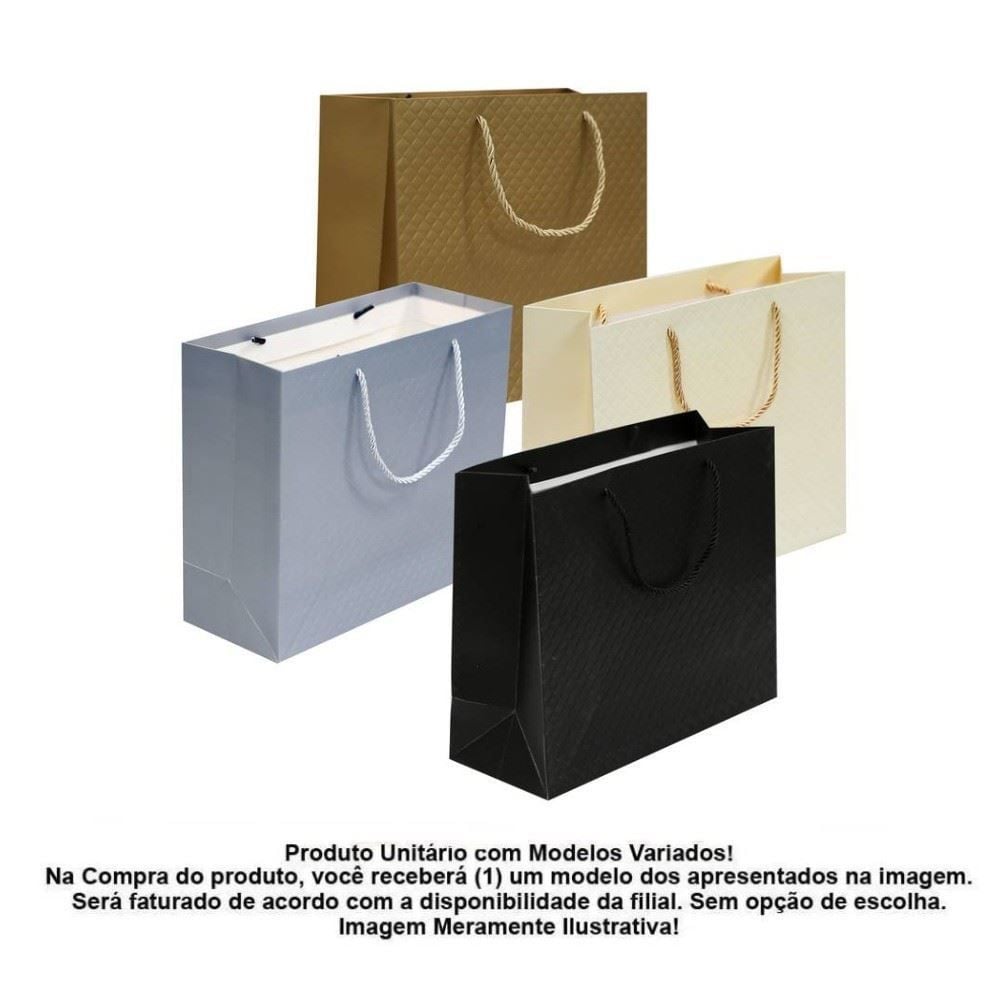 Sacola de Presente 42X30x12cm Tuut - Sortido