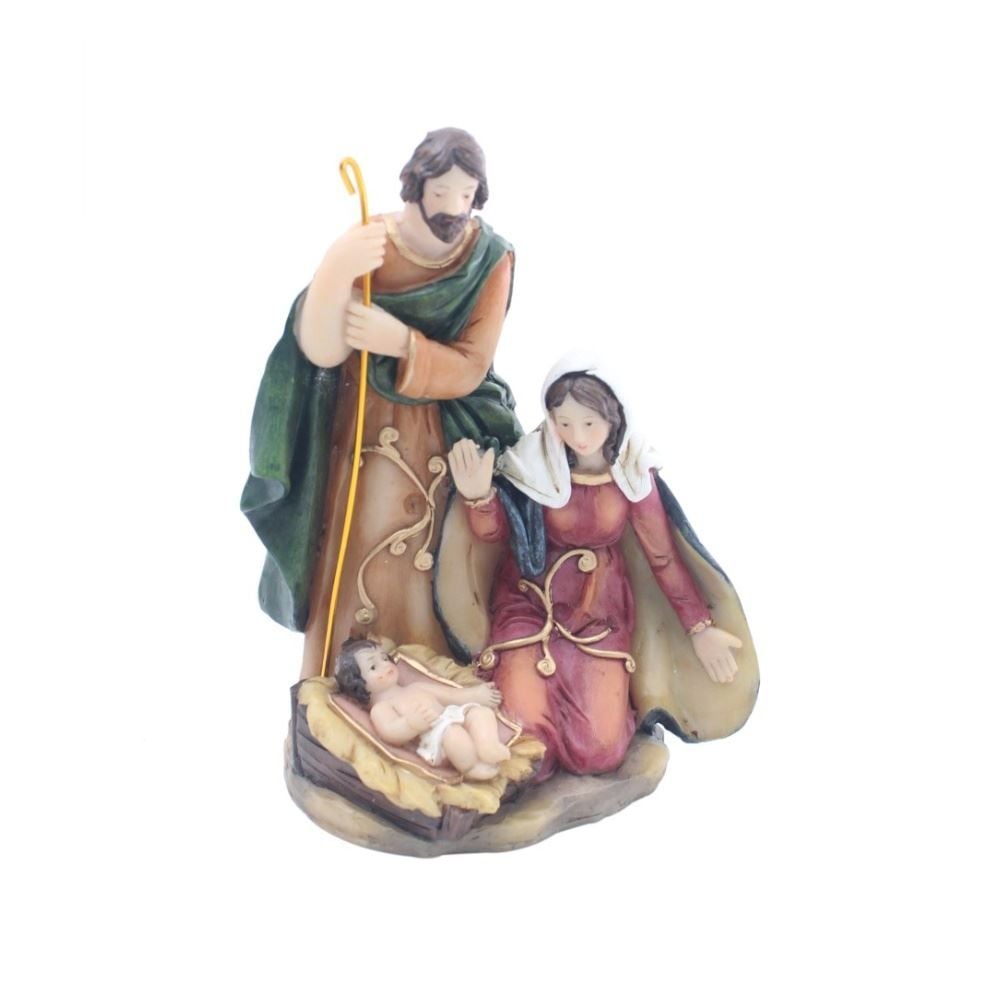 Sagrada Família 3 Figuras Havan Casa 15Cm - Colorido