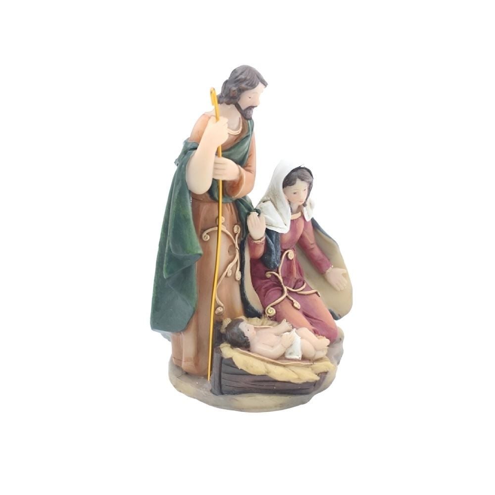 Sagrada Família 3 Figuras Havan Casa 15Cm - Colorido