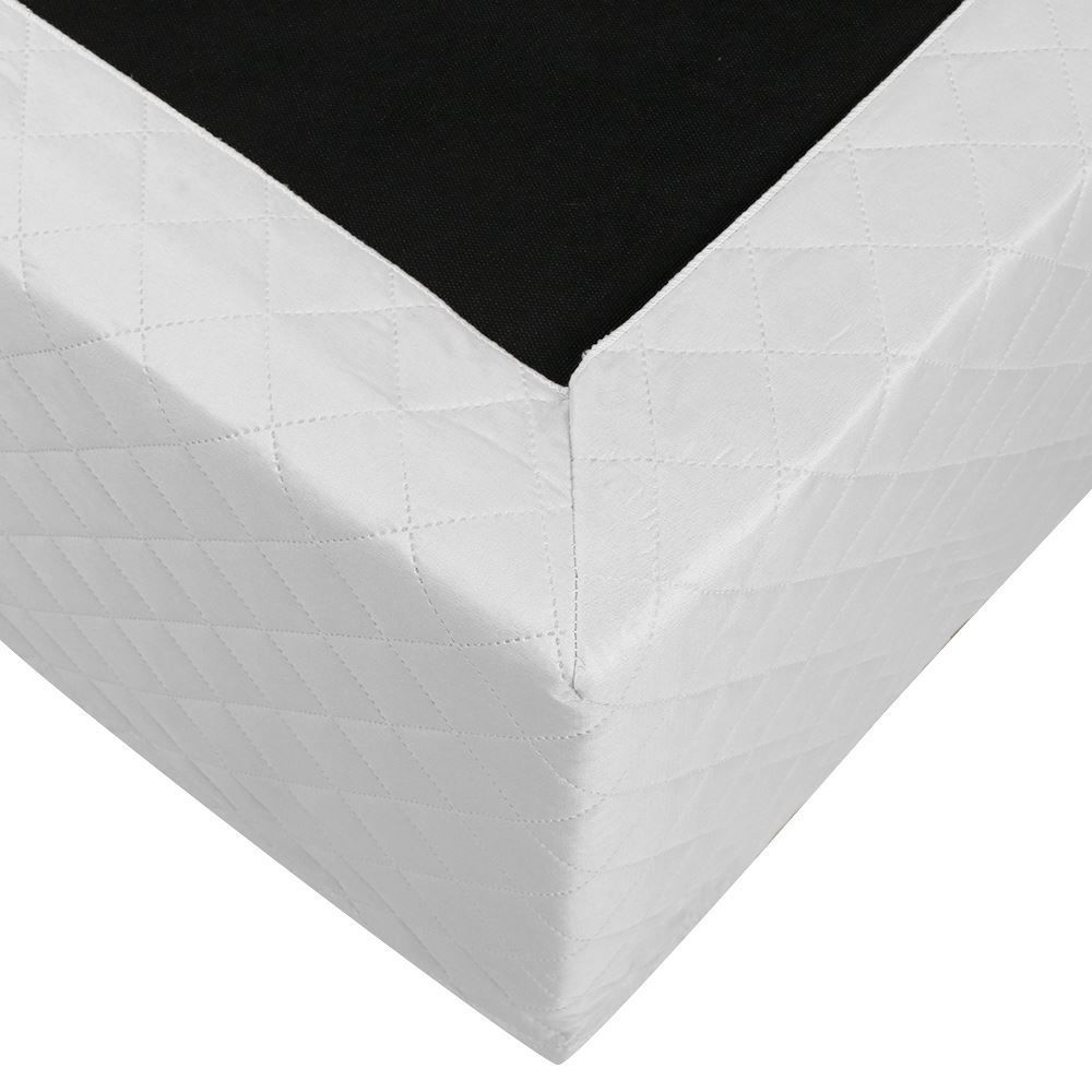 Saia Box Casal Matelada Veste Fácil Havan Casa - Branco