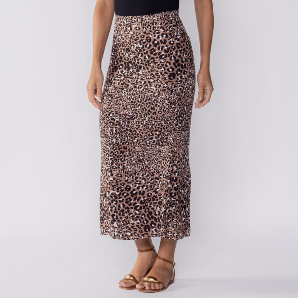 Saia Midi Feminina Patricia Foster