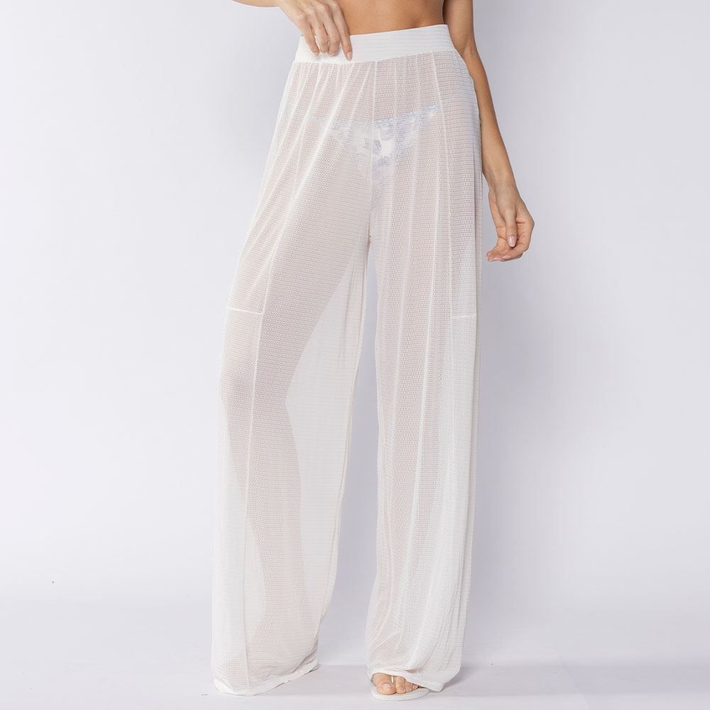 Saída De Praia Calça Pantalona Boby Blues