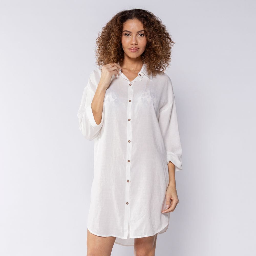 Saída De Praia Chemise Boby Blues