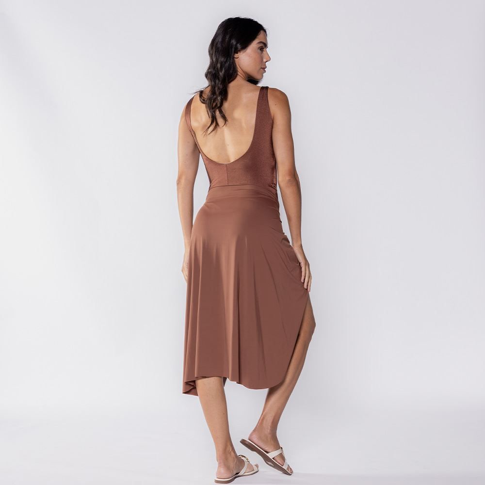 Saída De Praia Com Amarração Boby Blues