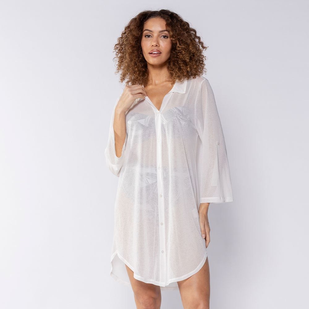 Saída De Praia Chemise Patricia Foster