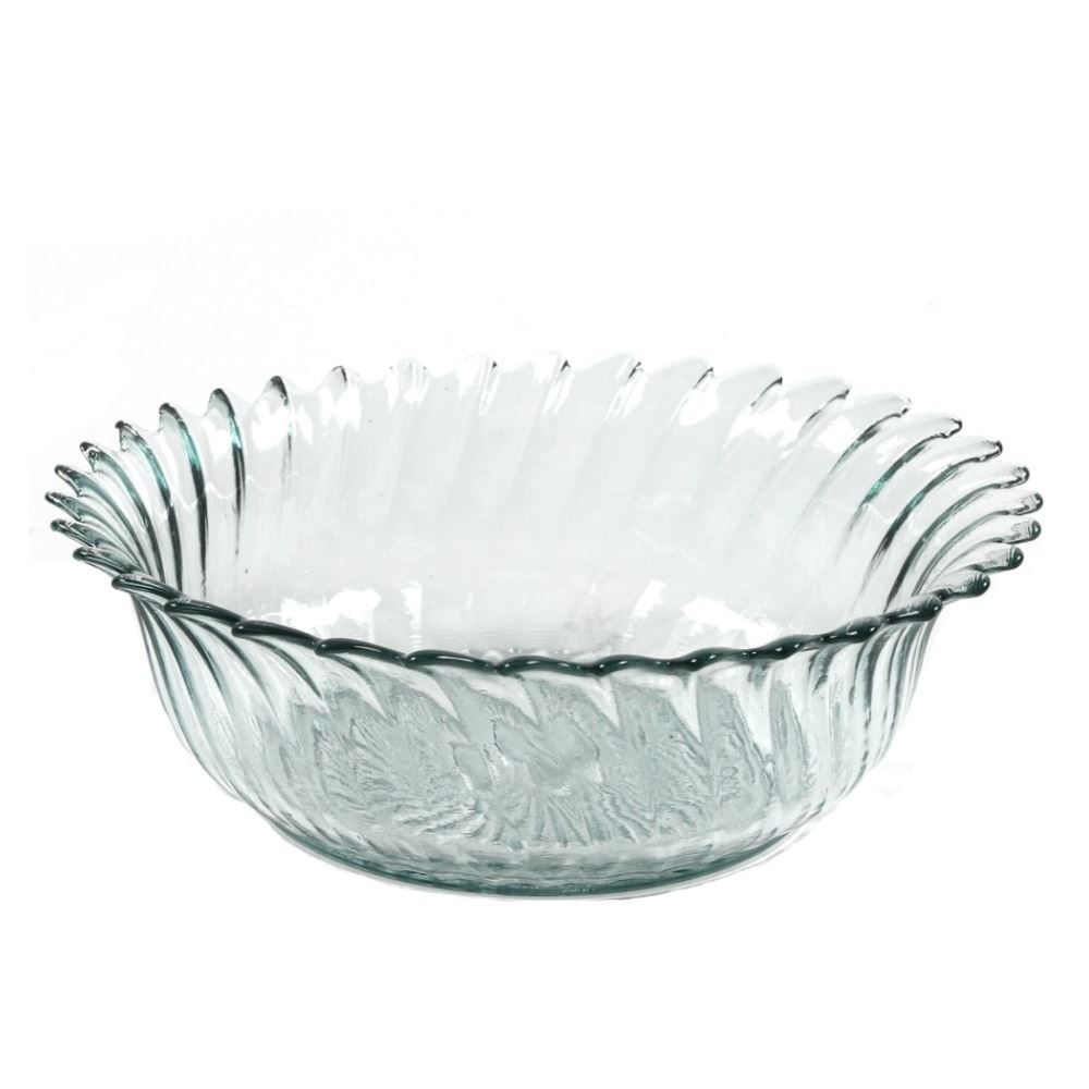 Saladeira De Vidro Califórnia Vitazza 2 Litros - Transparente