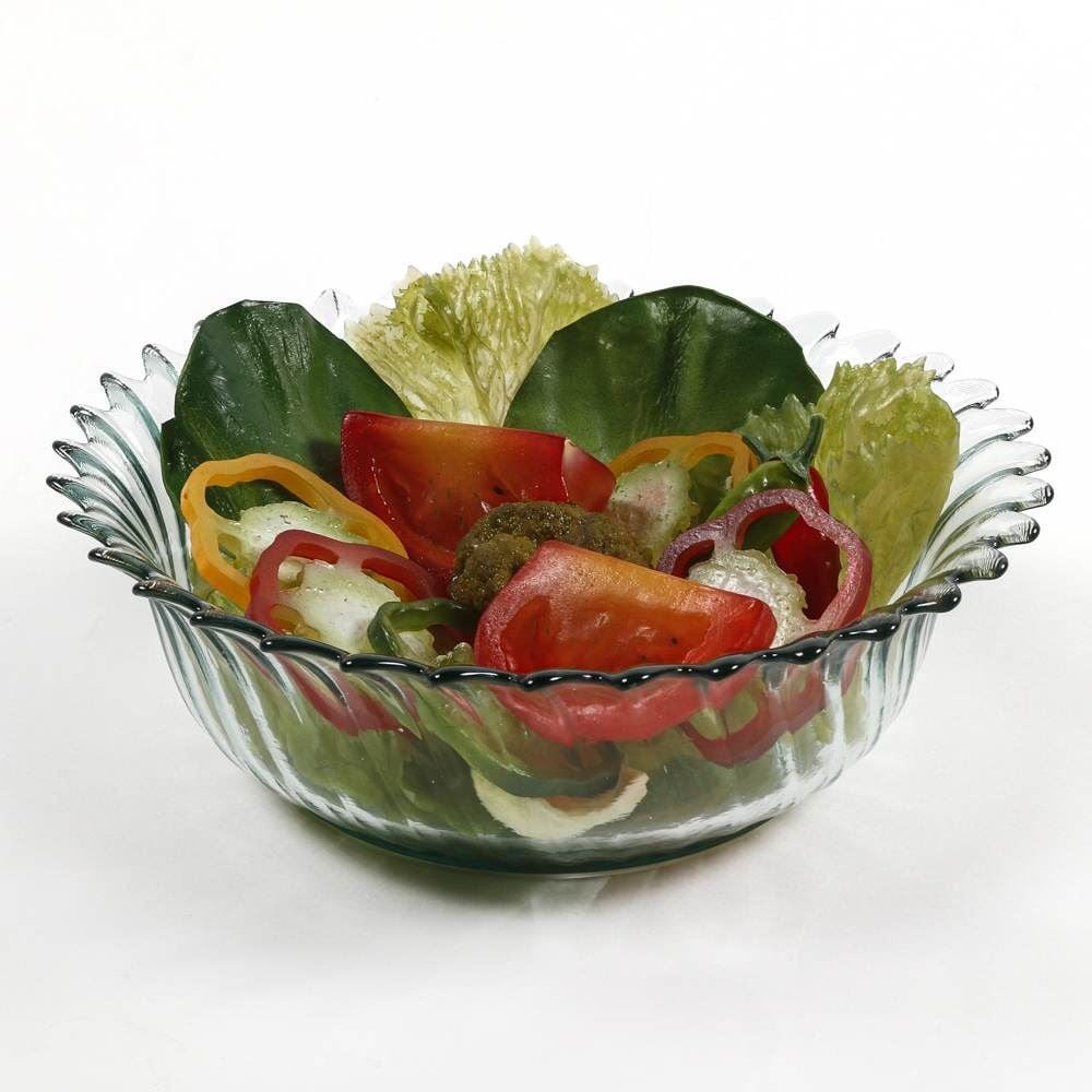 Saladeira De Vidro Califórnia Vitazza 2 Litros - Transparente