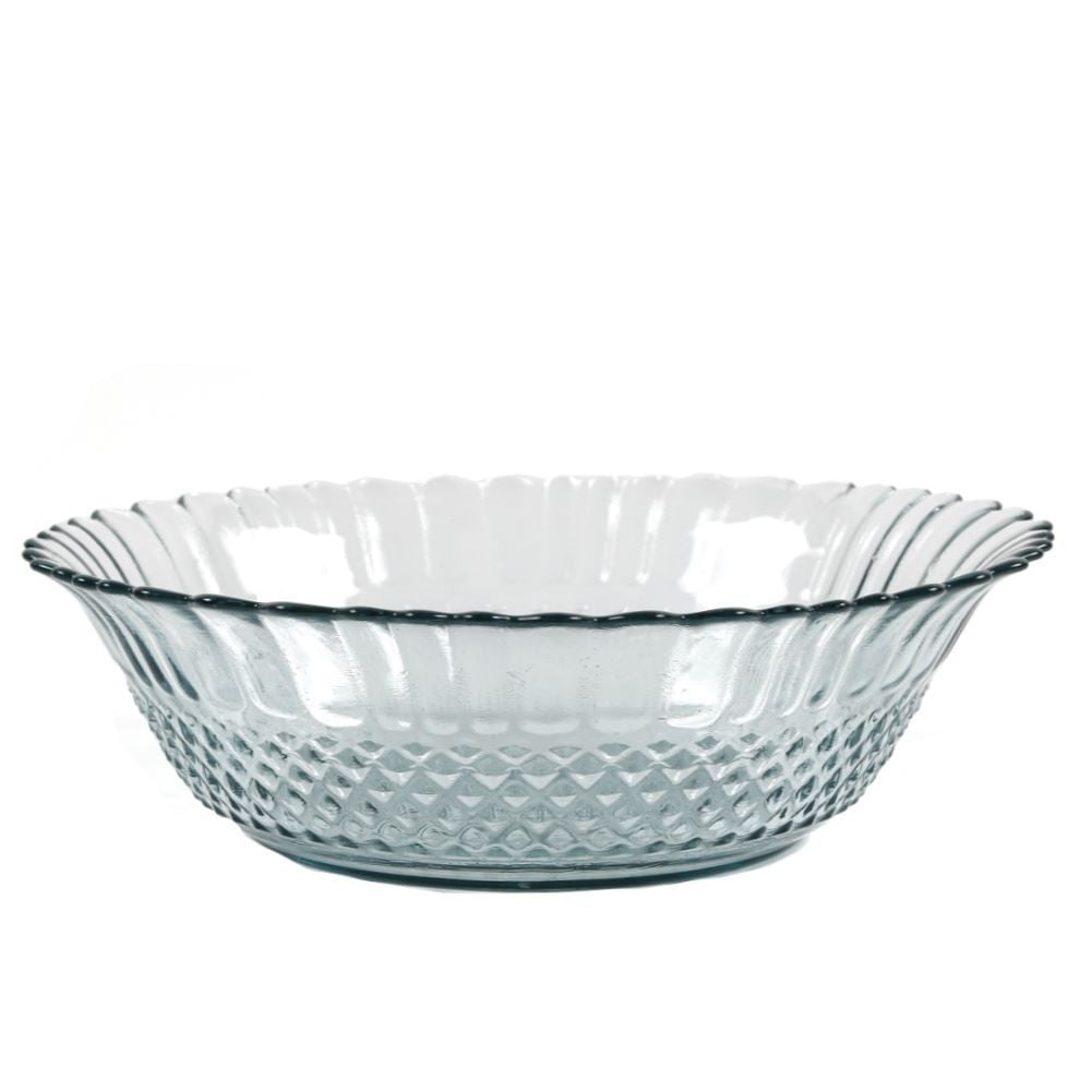 Saladeira De Vidro Dia Vitazza 2 Litros - Verde Transparente 