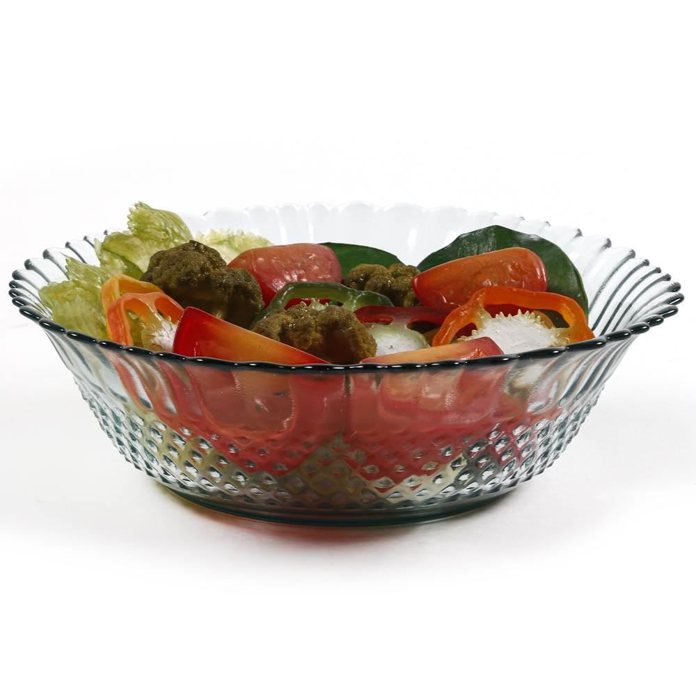 Saladeira De Vidro Dia Vitazza 2 Litros - Verde Transparente 