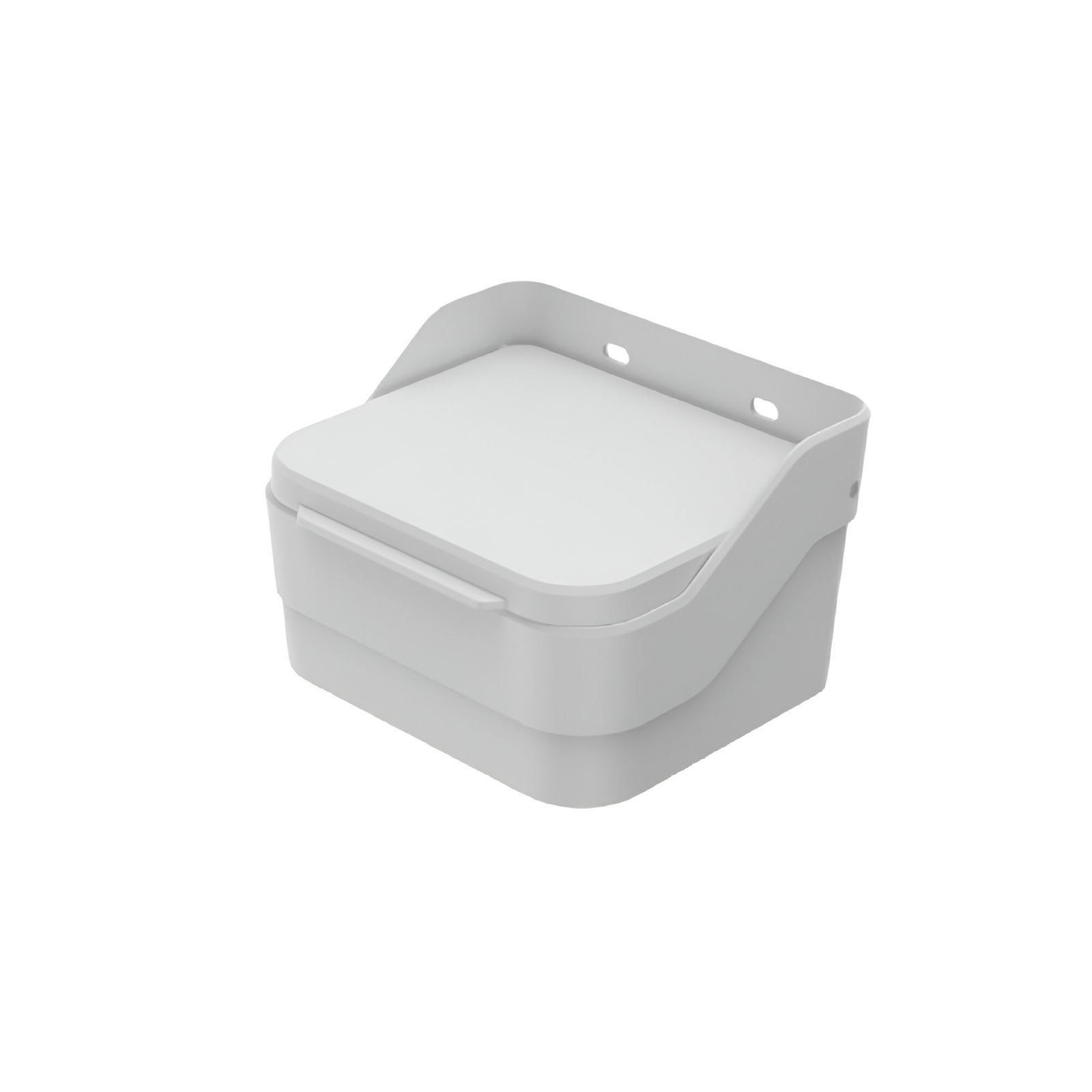 Saleiro De Plástico Trium Ou 13Cm - Branco