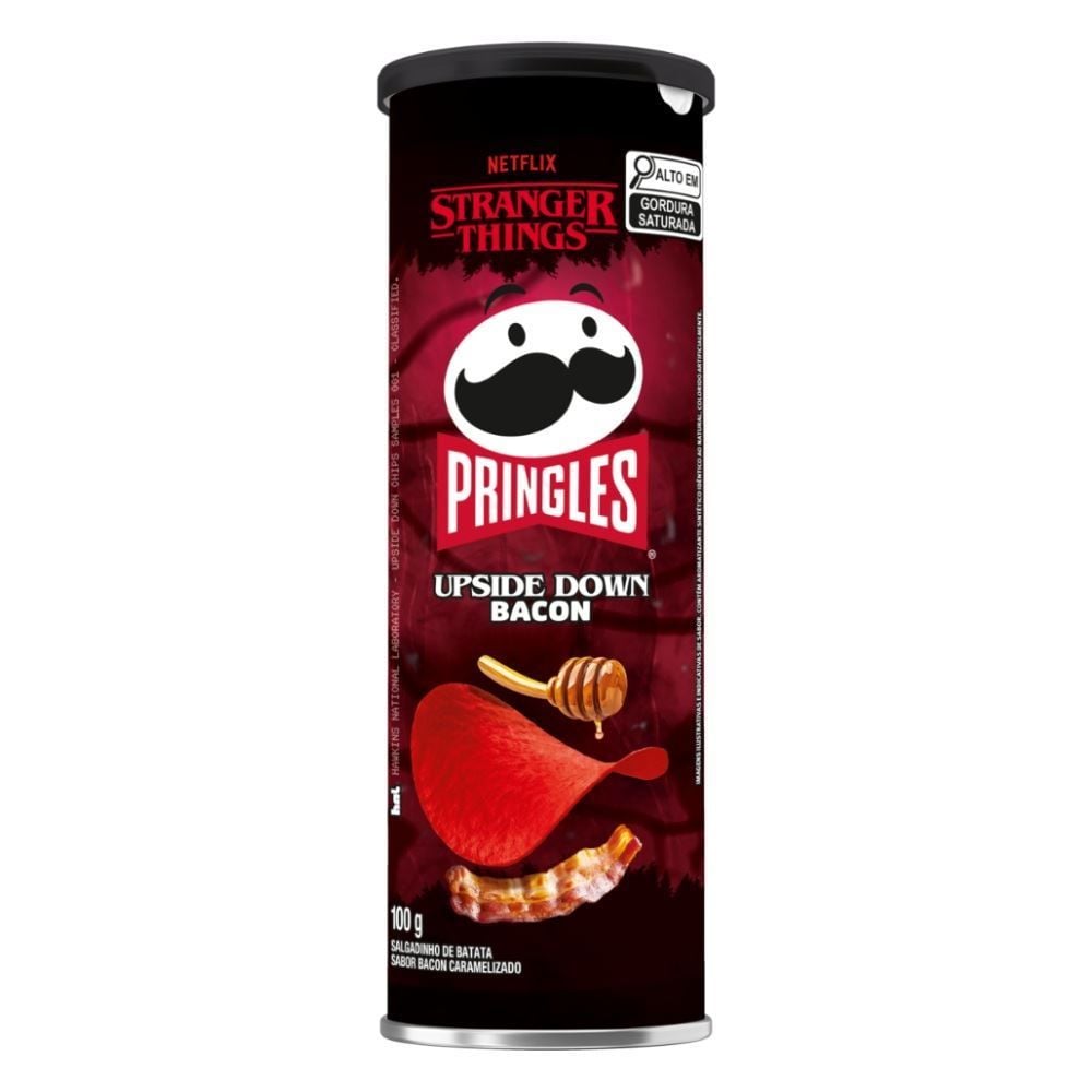 Salgadinho De Batata Stranger Things Upside Down Pringles - 100g