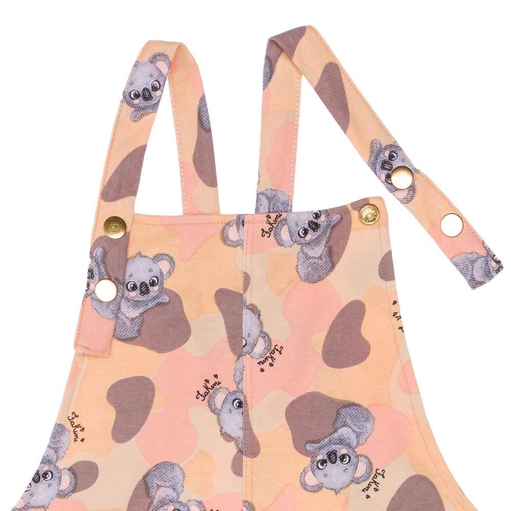 Salopete 12 a 16 anos Malha Stretch Denin Coalas Fakini