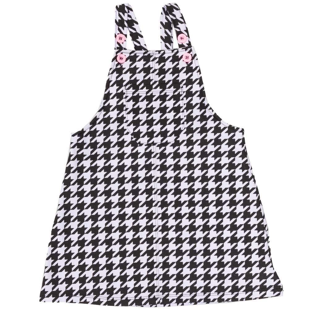 Salopete 4 a 10 anos Stretch Denin + Botões Fakini