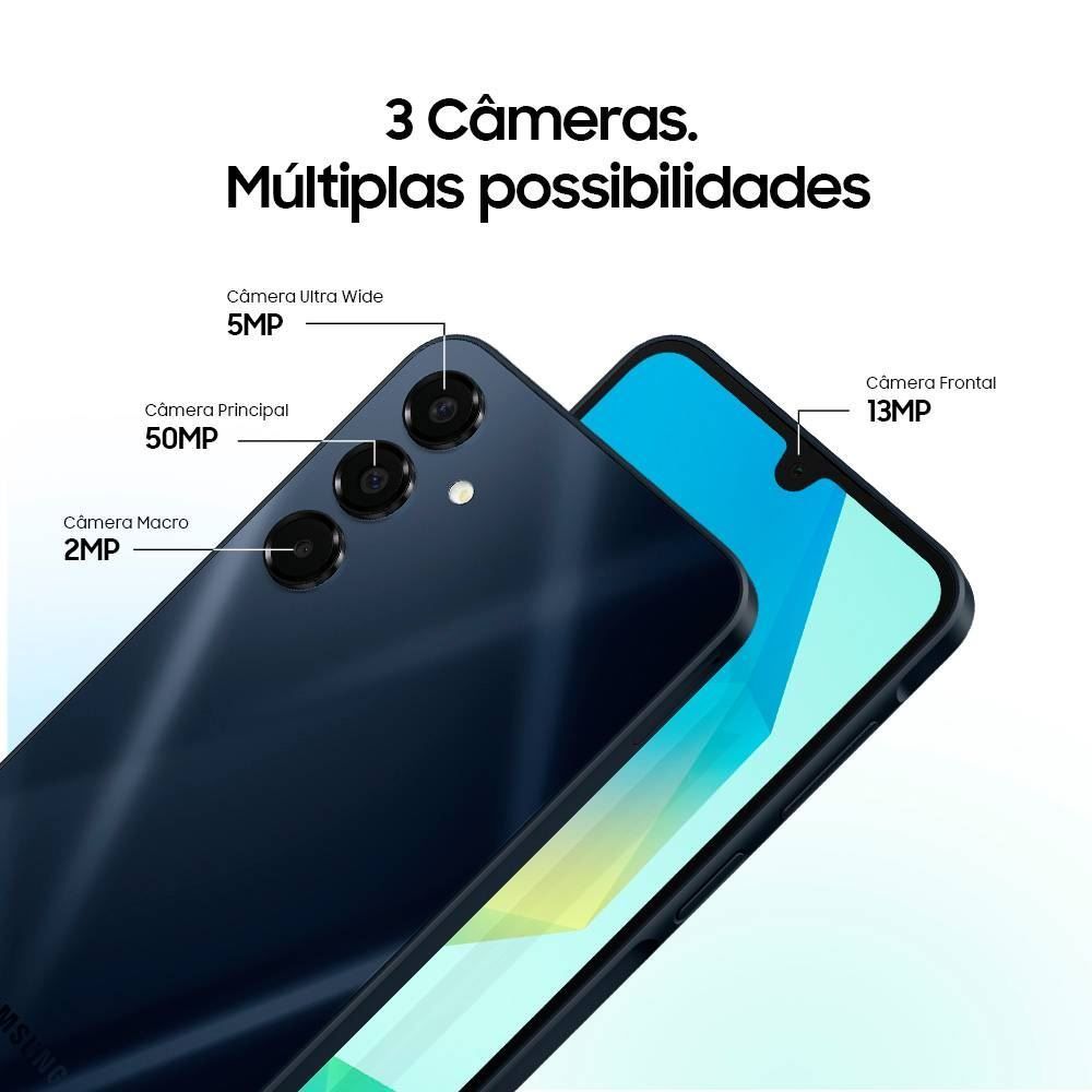 Samsung Galaxy A16 256Gb Tela 6.7" 50Mp Nfc Ip54 5000Mah - Verde Claro