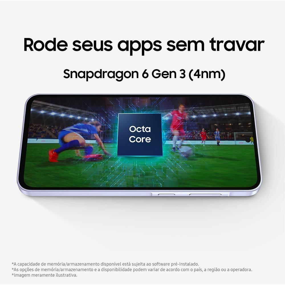 Samsung Galaxy A36 5G, 128 Gb, 6 Gb, Câmera Tripla - BRANCO