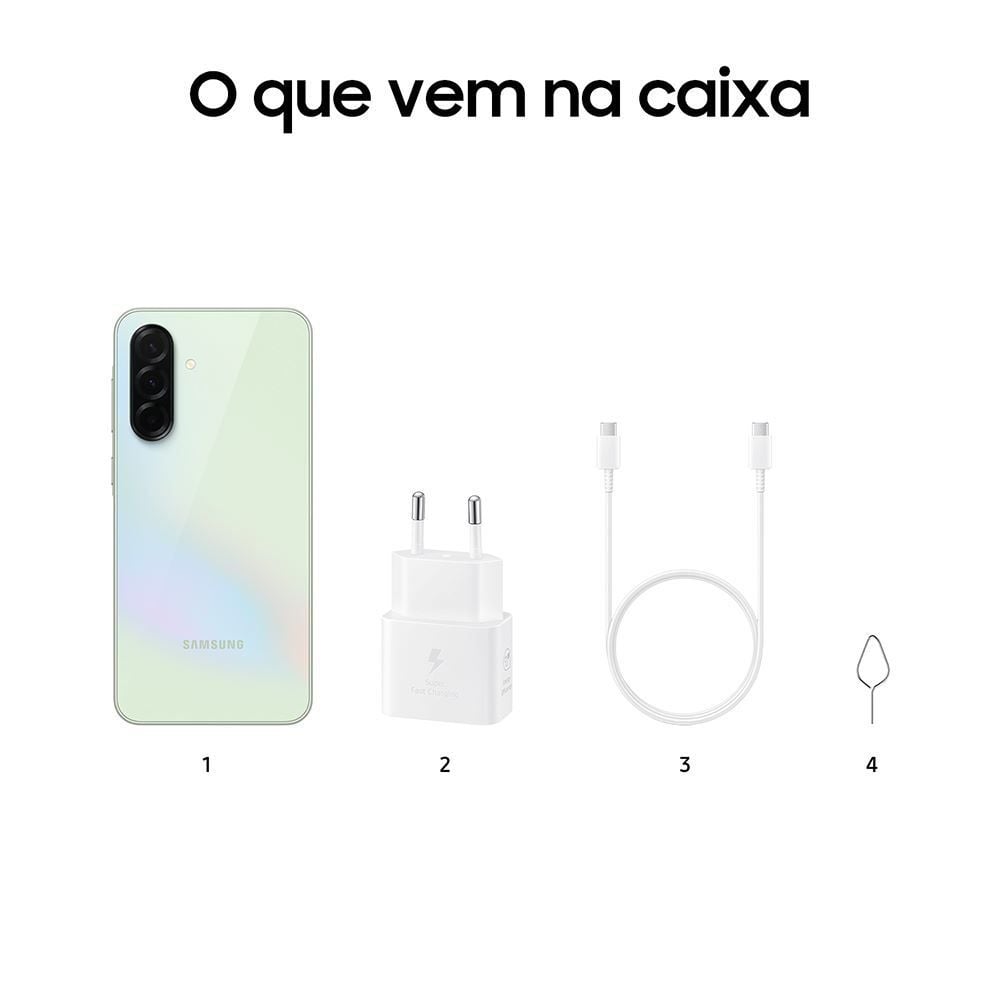 Celular Samsung Galaxy A36 5G 256Gb 8Gb Câmera Tripla - Verde