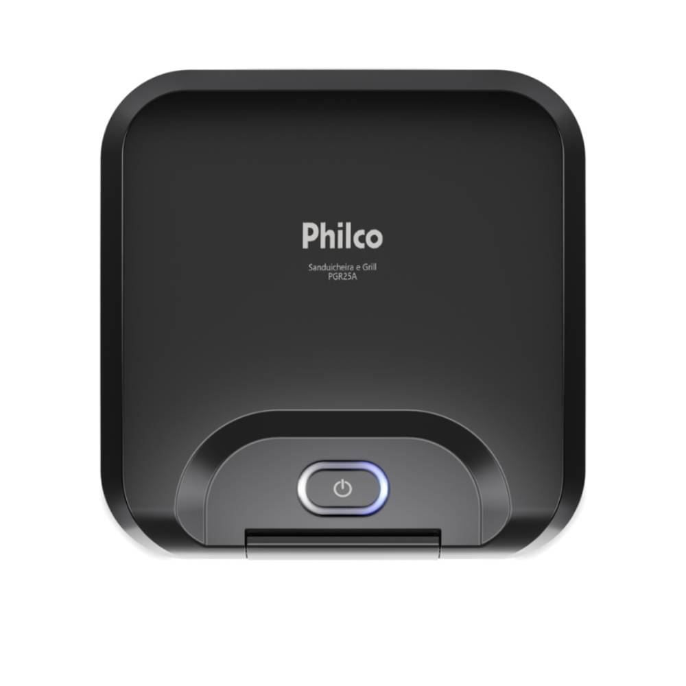Sanduicheira e Grill Philco 2 em 1 Antiaderente 750W PGR25A