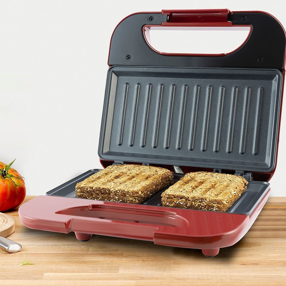 Sanduicheira e Grill Toast Britânia BGR01 Vermelha