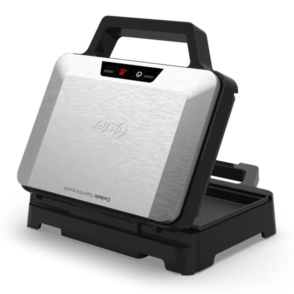 Sanduicheira Elétrica Oster 1000W Inox OSAN500