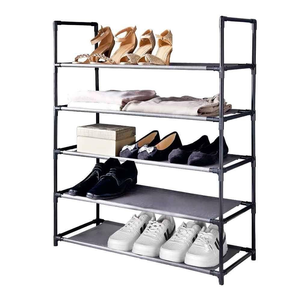 Sapateira 5 Andares Havan Casa - Preto