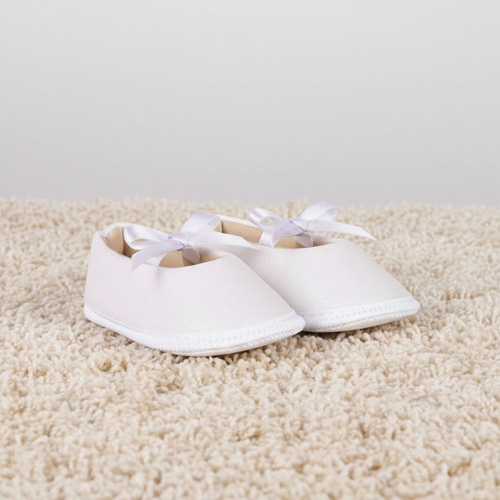 Sapatilha Bebê Menina Com Glitter 0 a 8 Meses Yoyo Baby