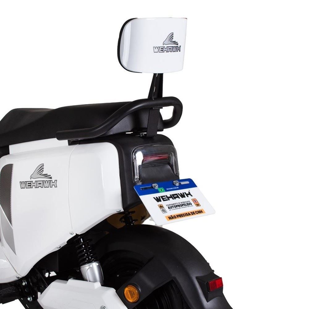 Scooter Elétrica Wehawk Wx-02 1000W 60V 20Ah - Branco