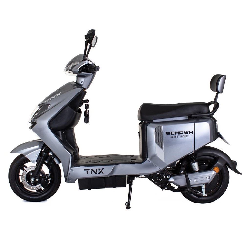 Scooter Elétrica Wehawk Wx-02 1000W 60V 20Ah - Prata