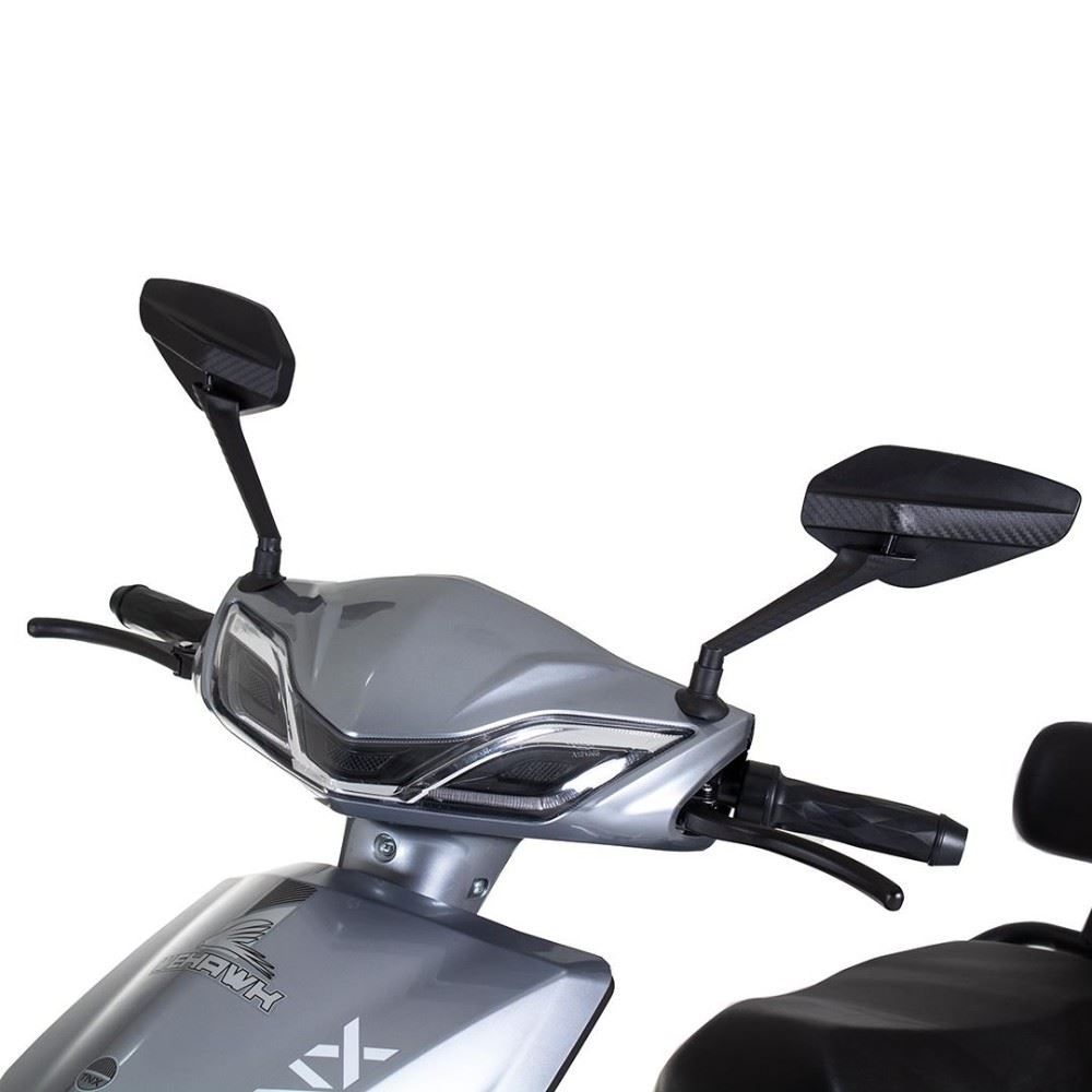 Scooter Elétrica Wehawk Wx-02 1000W 60V 20Ah - Prata