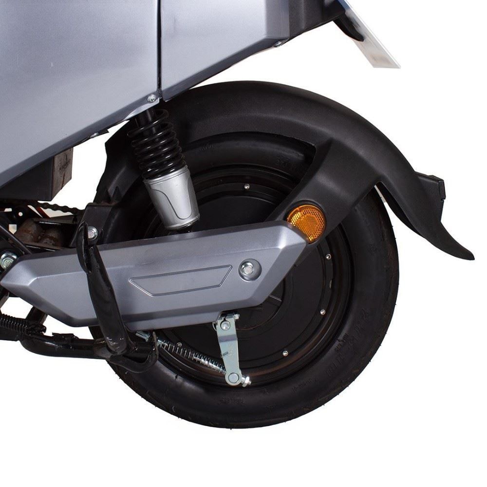 Scooter Elétrica Wehawk Wx-02 1000W 60V 20Ah - Prata