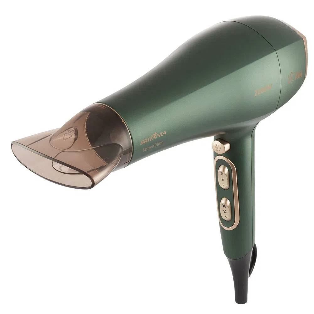 Secador de Cabelo Britânia 2000W Íons Tourmaline BSC4150