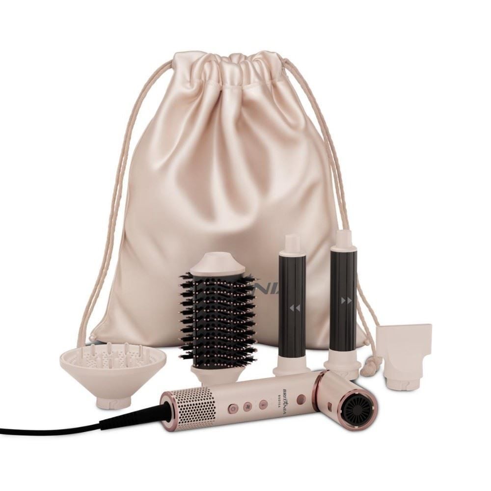 Secador de Cabelo Britânia 5 em 1 Motor BLDC 1450W BSD15A