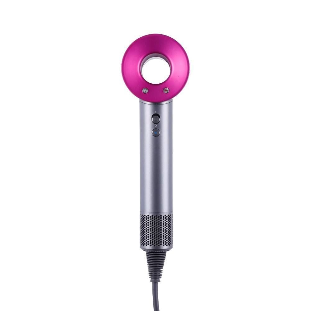 Secador de Cabelo Klicke Cinza e Rosa - 127V
