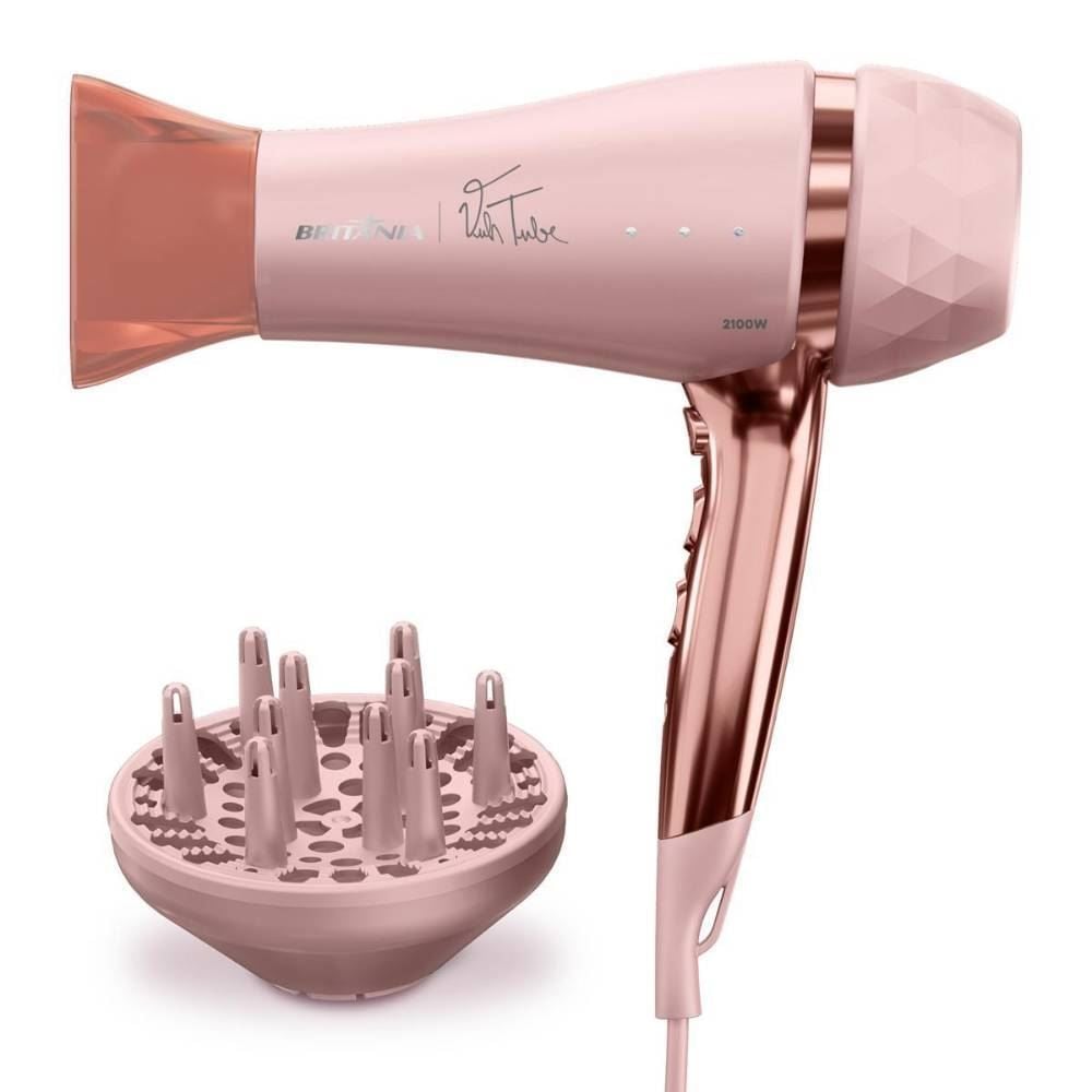 Secador De Cabelos Britânia Bivolt 2100W Cordão 360° Bsc21a