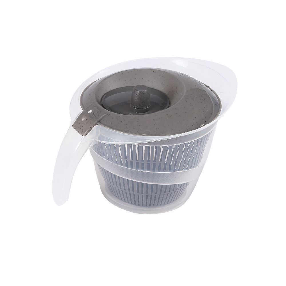 Secador De Saladas Plasútil 4 Litros - Cinza Marmorizado