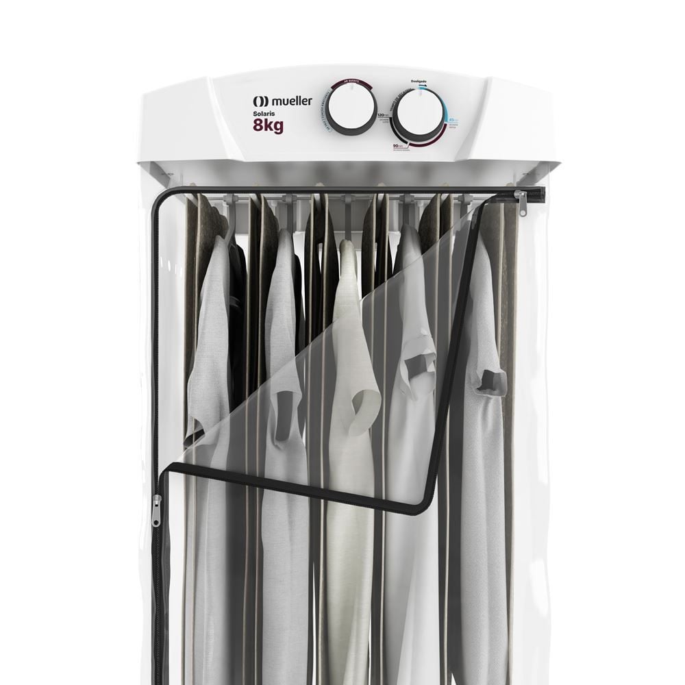 Secadora de Roupas Mueller Solaris Ar Quente e Frio 8 Kg