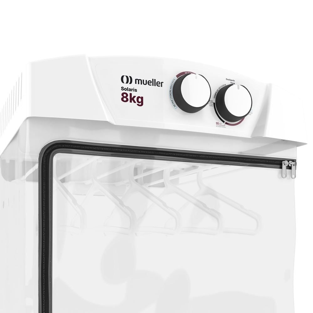 Secadora de Roupas Mueller Solaris Ar Quente e Frio 8 Kg