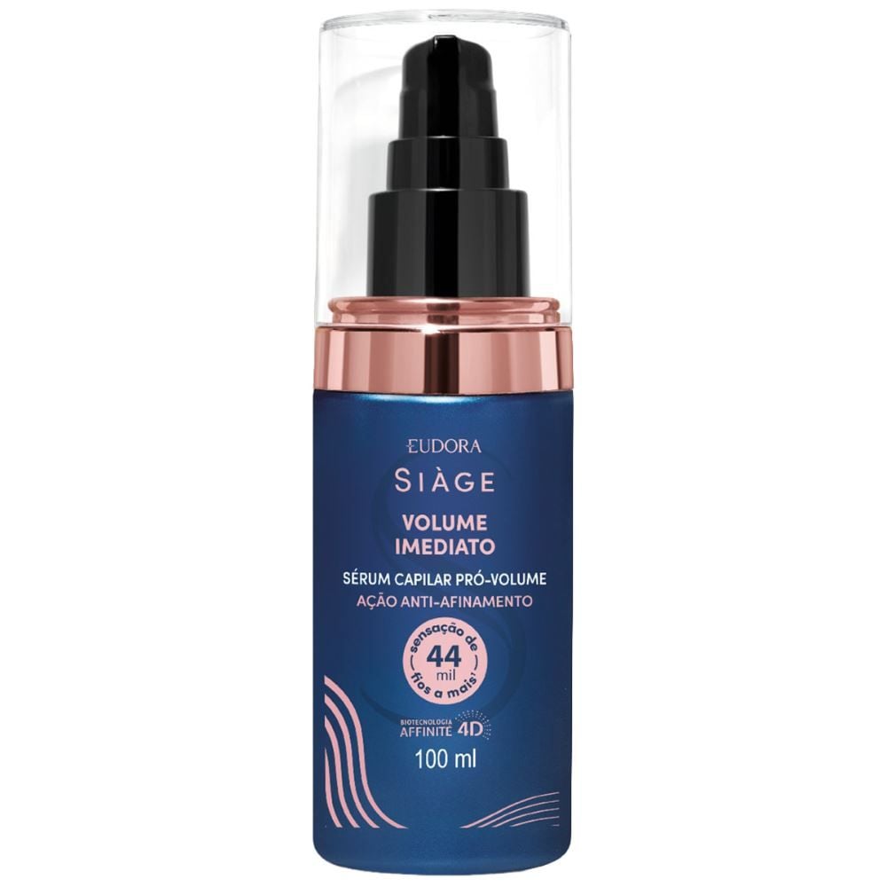 Sérum Capilar Volume Imediato 100Ml Eudora Siàge