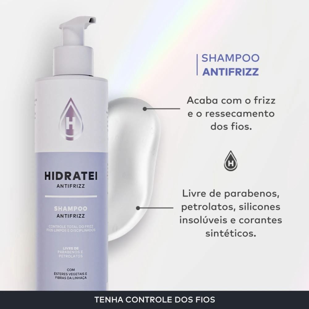 Shampoo Anti-Frizz 250 ml Hidratei