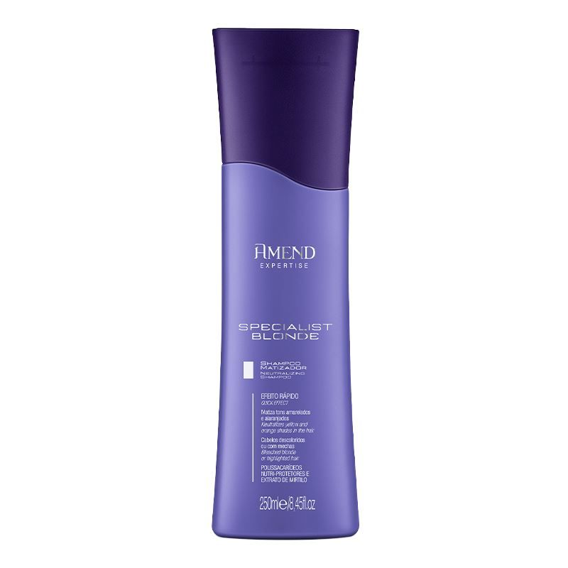 Shampoo Matizador Expertise Specialist Blonde Amend 250Ml