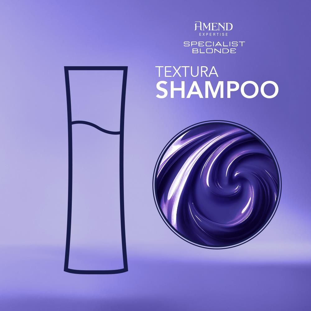 Shampoo Matizador Expertise Specialist Blonde Amend 250Ml