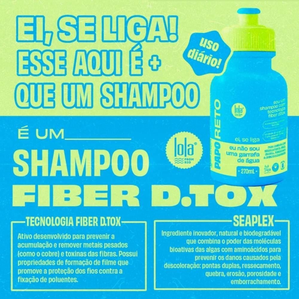 Shampoo Papo Reto Lola - 270ml