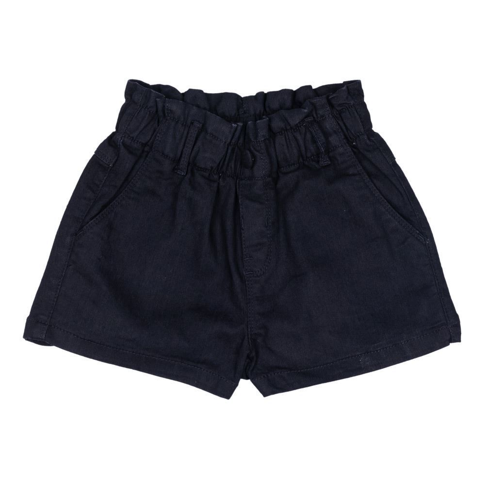 Short de 4 a 10 Anos Jeans Black Papperbag Marmelada