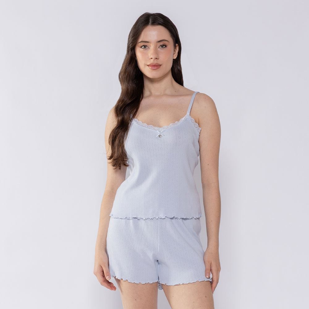 Short Doll Feminino De Algodão Camila Moretti