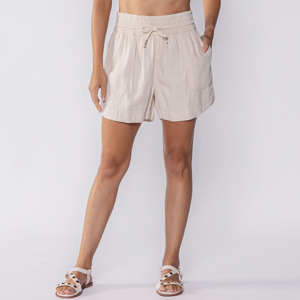 Short Feminino Sarja Linho Patricia Foster