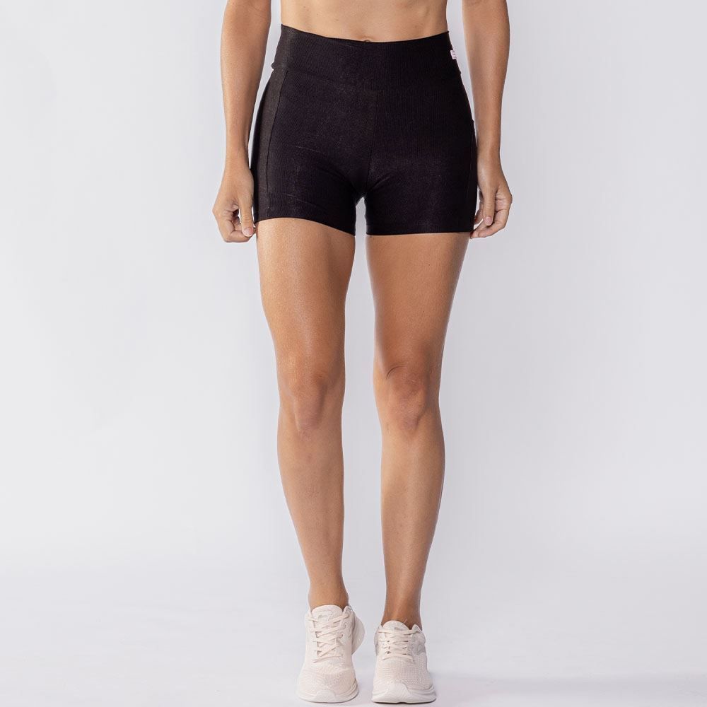 Short Fitness Feminino Com Bolso Scream