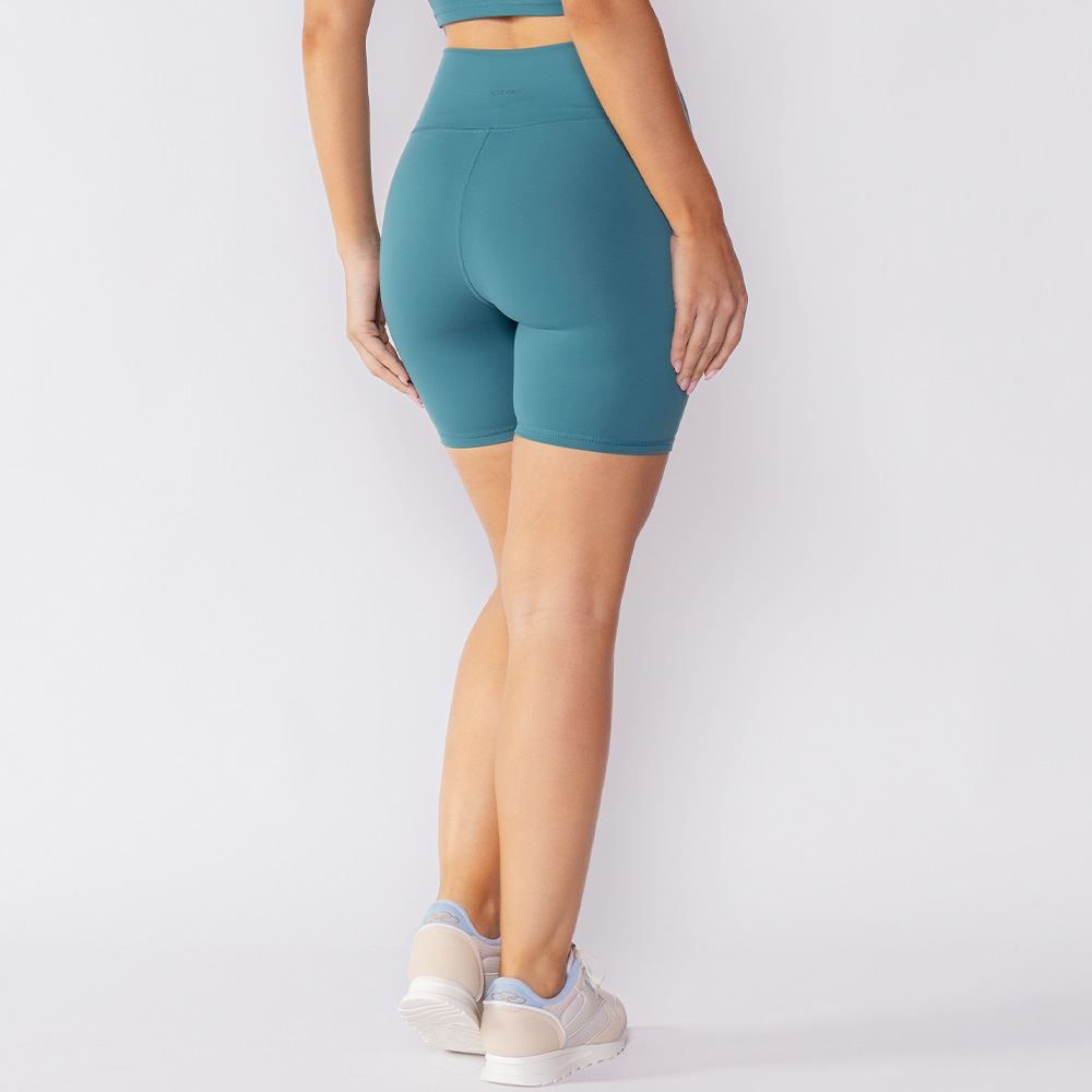 Short Fitness Feminino Com Cós Duplo Scream