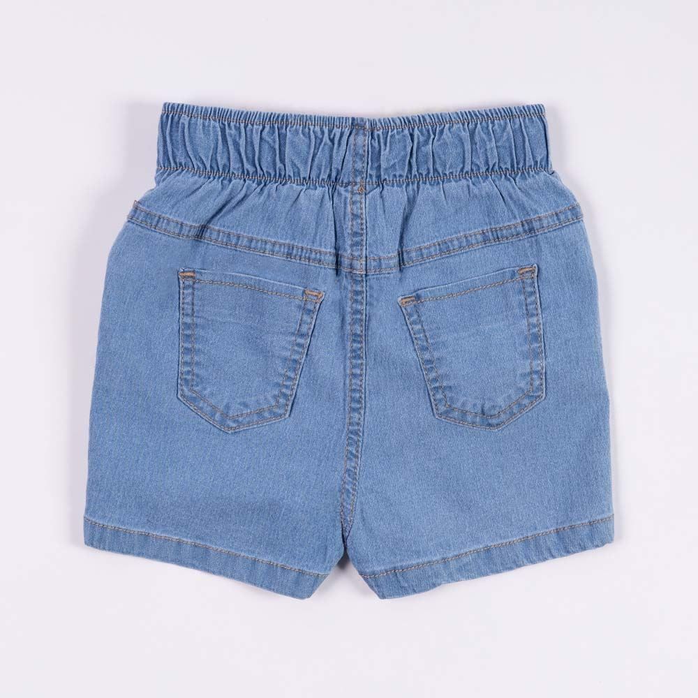 Short Jeans Infantil Menina 1 a 3 Anos Yoyo Kids
