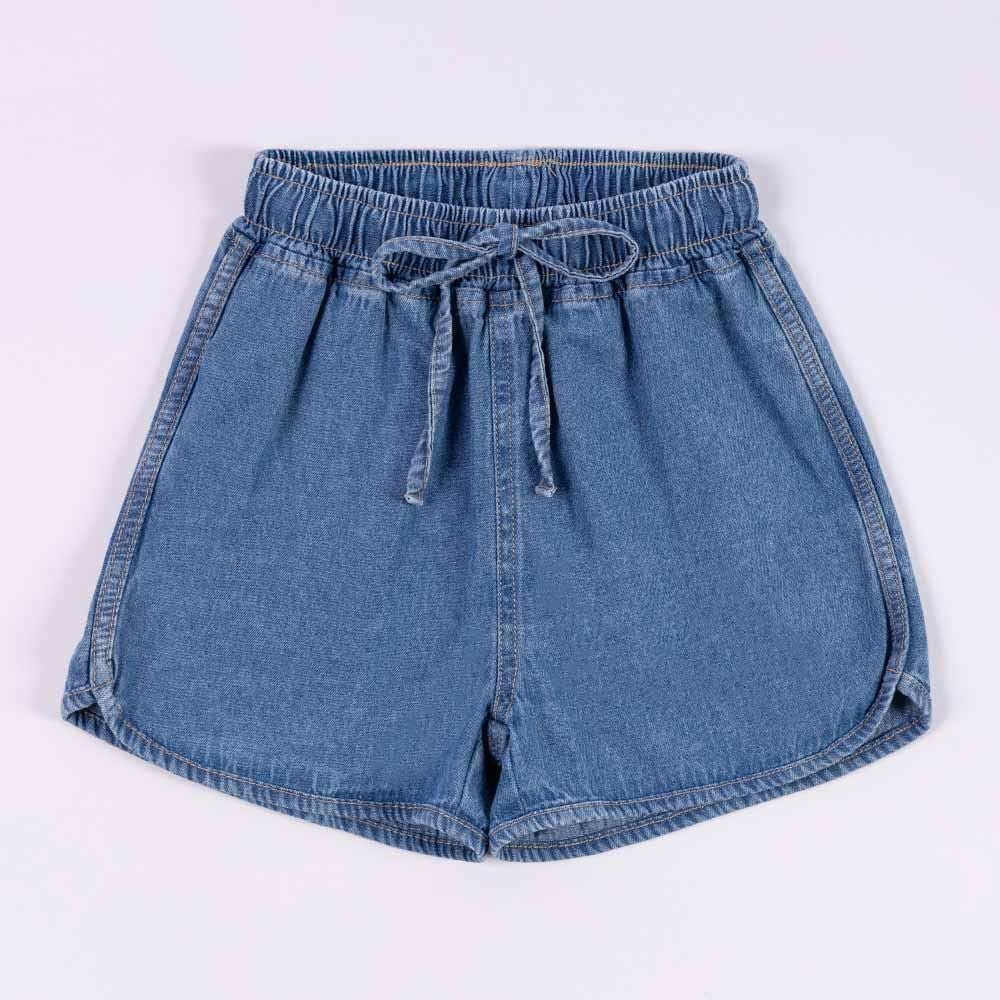 Short Infantil Menina 4 a 10 Anos Marmelada